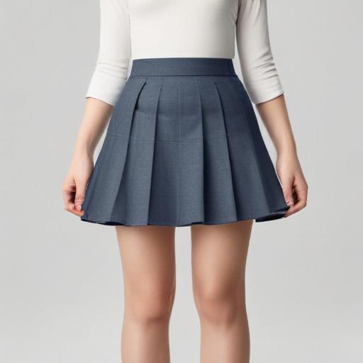 单词“skirt”的助记图片