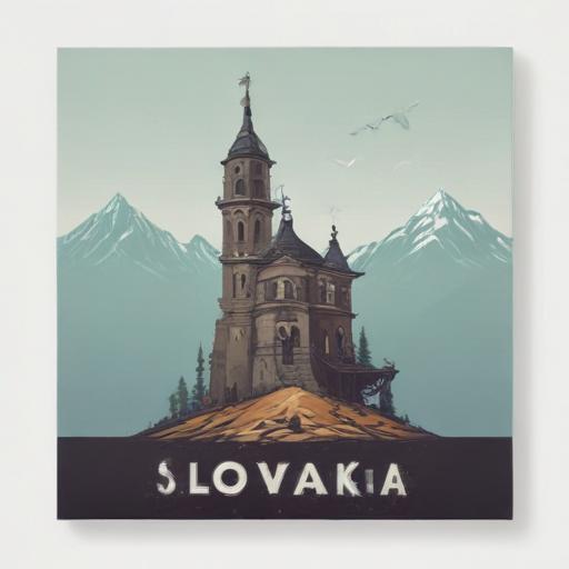 单词“slovakia”的助记图片