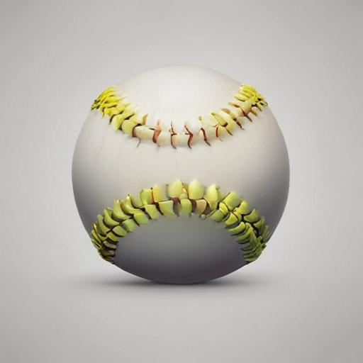 单词“softball”的助记图片