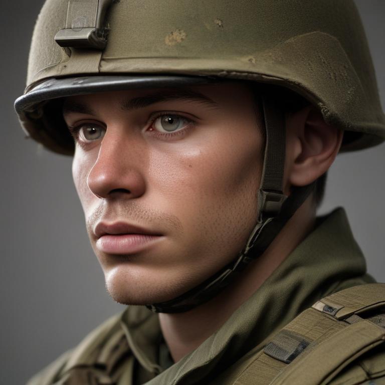 soldier - 更多图片 (modelslab_realistic_v2)