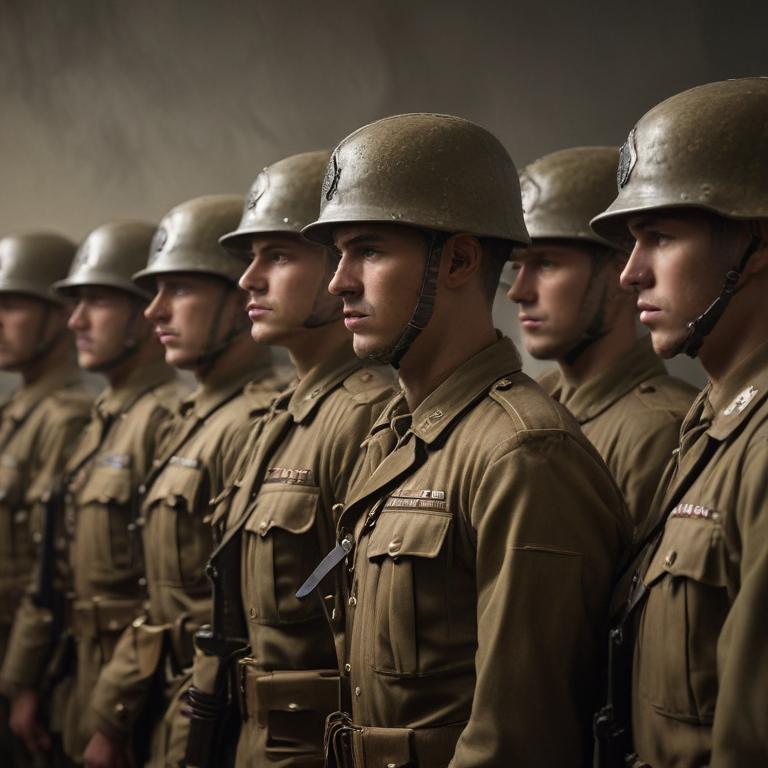 soldiers - 更多图片 (modelslab_realistic_v2)
