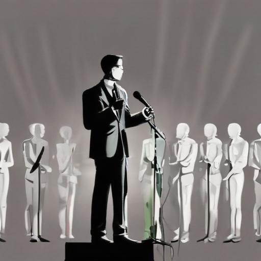 单词“speak out”的助记图片