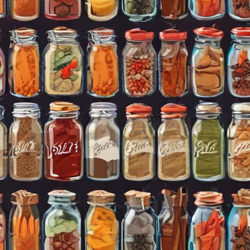 单词“spice”的助记图片