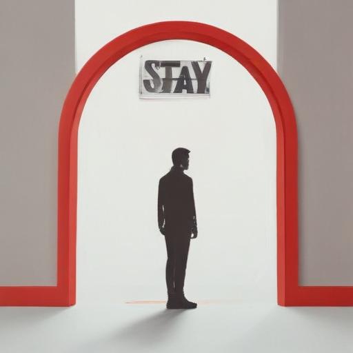 单词“stay away”的助记图片