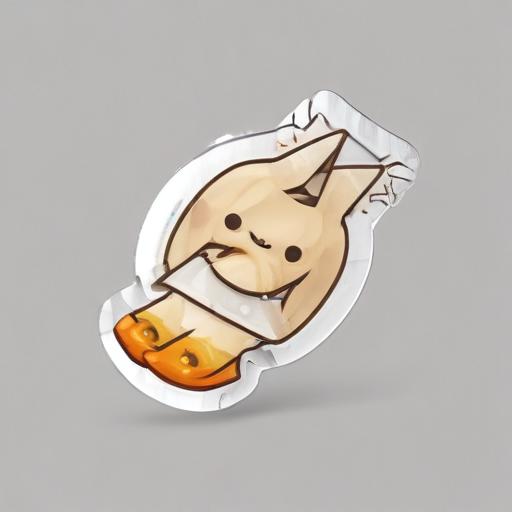 单词“sticker”的助记图片