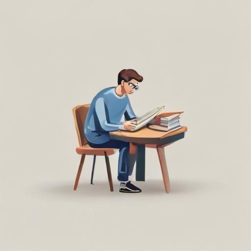 单词“studying”的助记图片