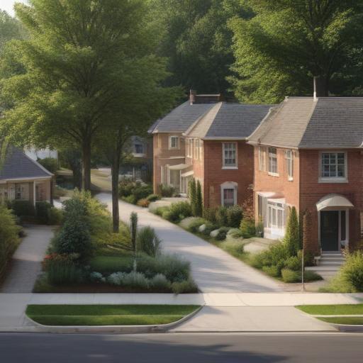 单词“suburban”的助记图片