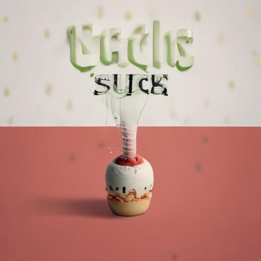 单词“sucks”的助记图片