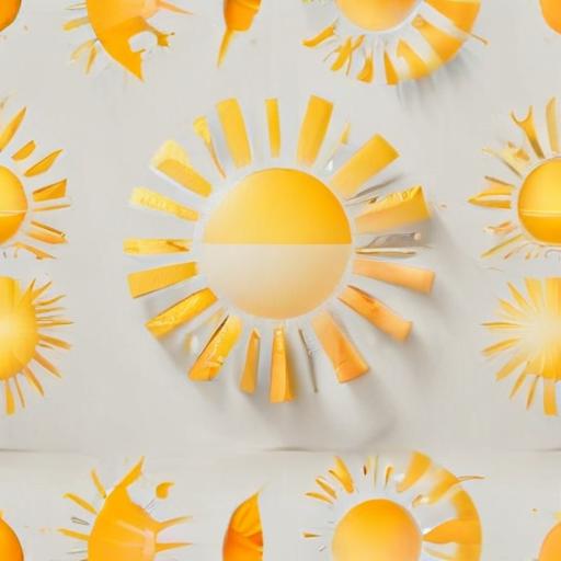 单词“sun”的助记图片