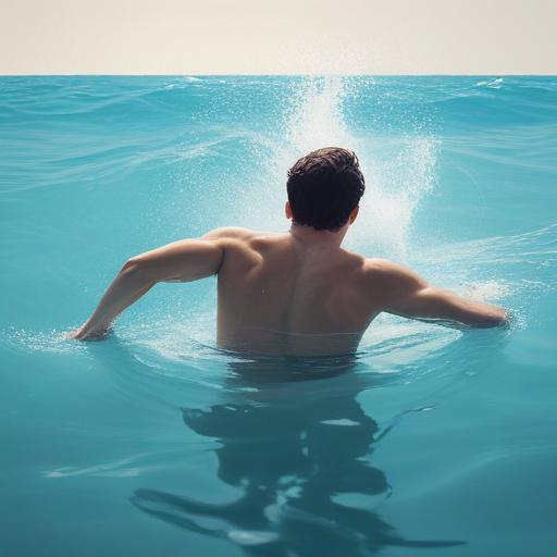 单词“swim”的助记图片