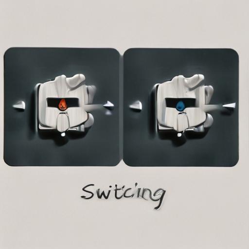 单词“switching”的助记图片