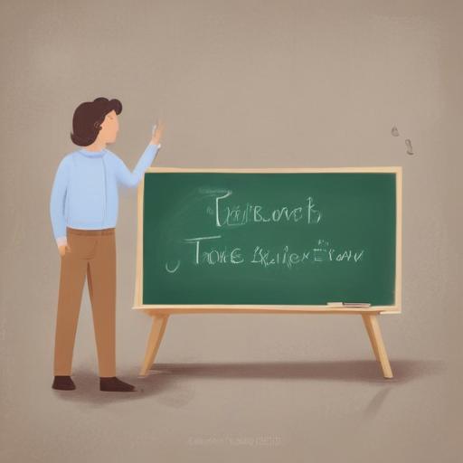 单词“teacher”的助记图片