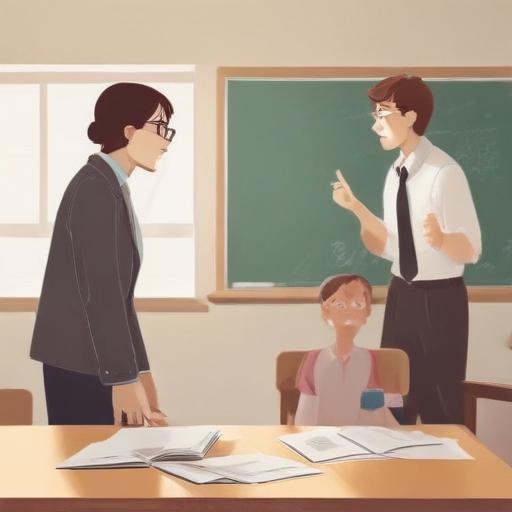 单词“tell off”的助记图片