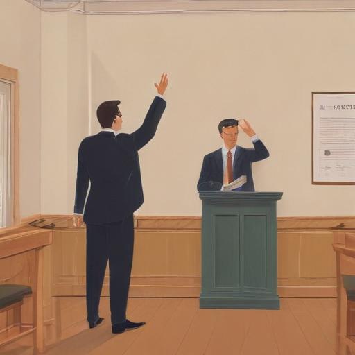 单词“testify”的助记图片