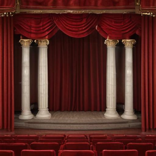 单词“theater”的助记图片