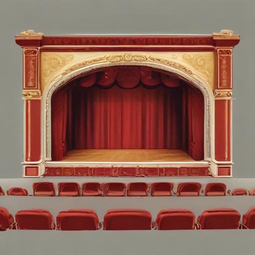 单词“theaters”的助记图片