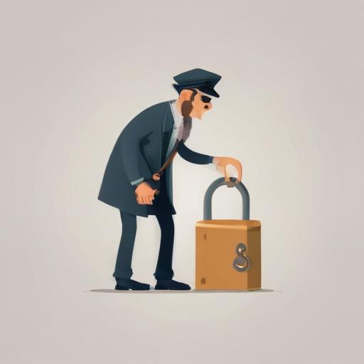 单词“theft”的助记图片