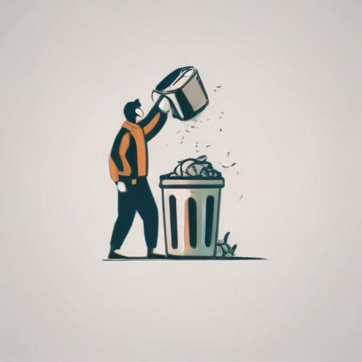 单词“throw away”的助记图片