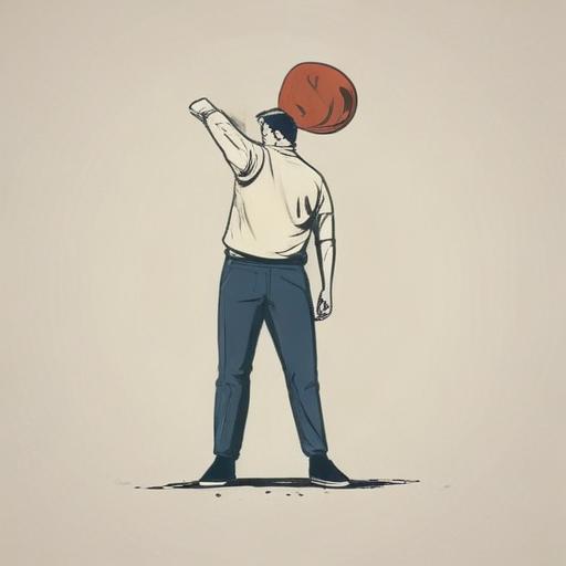 单词“throwing”的助记图片