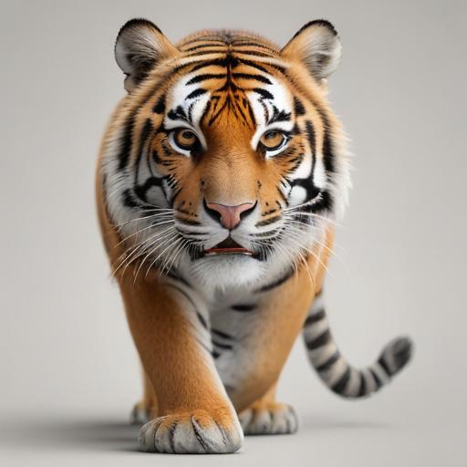 单词“tiger”的助记图片