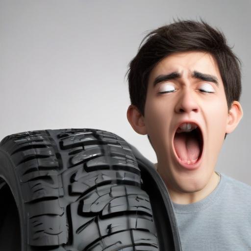 单词“tire”的助记图片