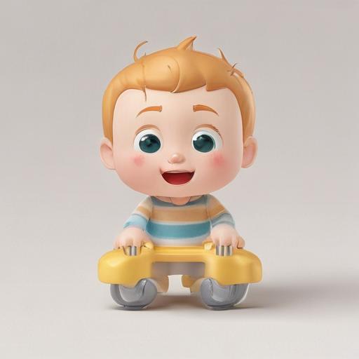 单词“toddler”的助记图片