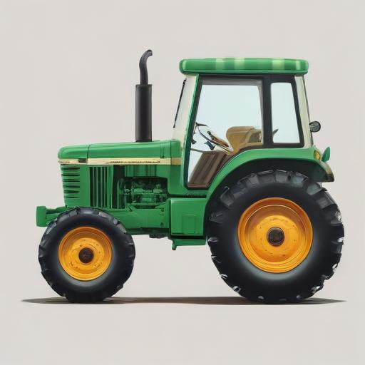 单词“tractor”的助记图片