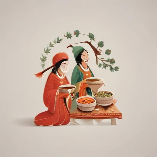 单词“traditions”的助记图片