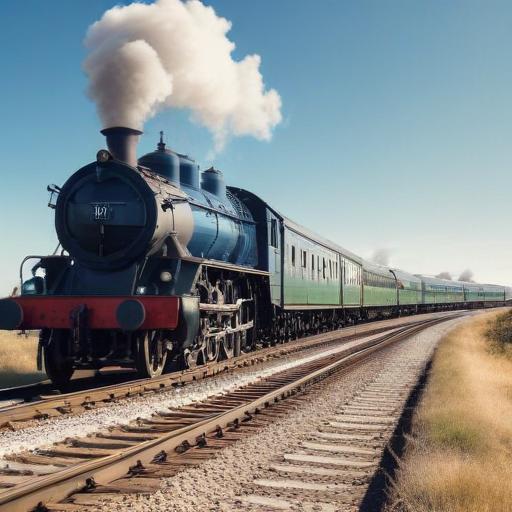 单词“train”的助记图片