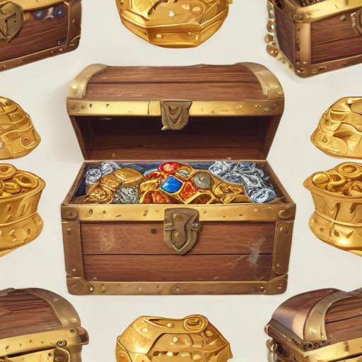 单词“treasure”的助记图片