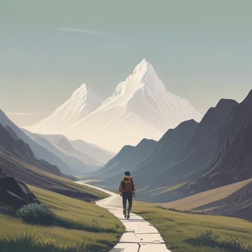 单词“trek”的助记图片