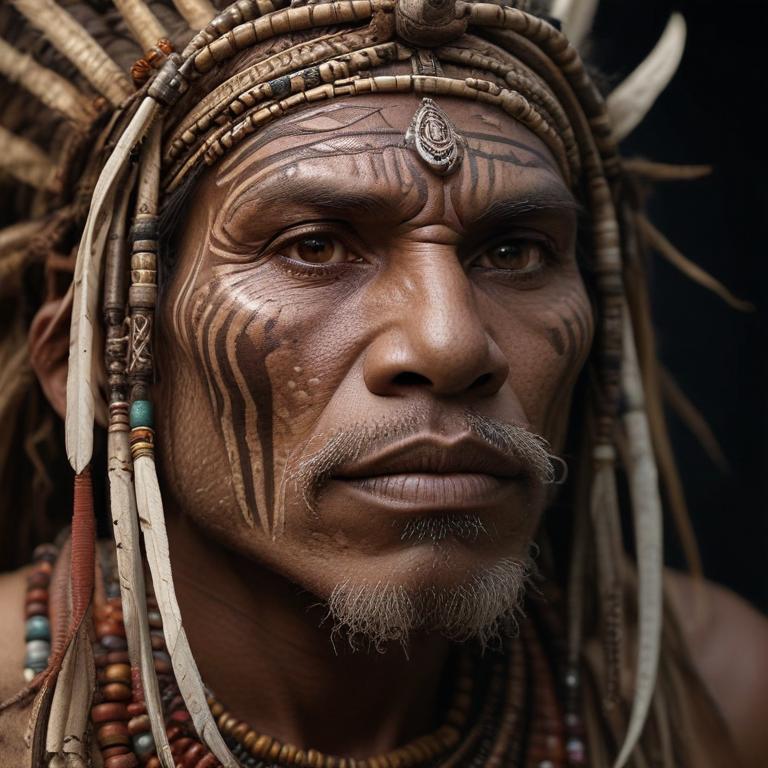 tribal - 更多图片 (modelslab_realistic_v2)