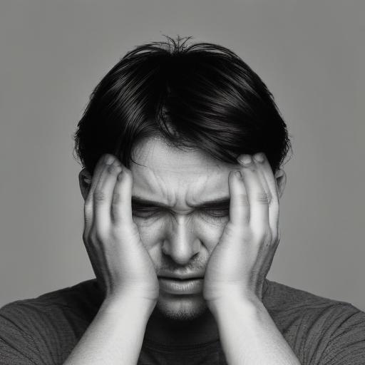 单词“troubled”的助记图片
