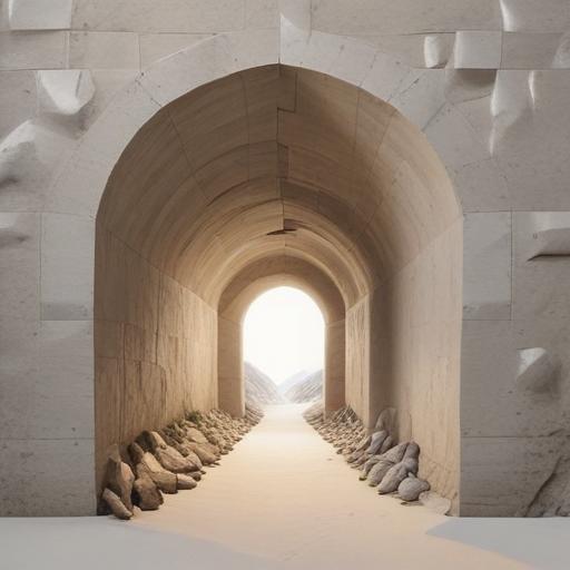 单词“tunnel”的助记图片