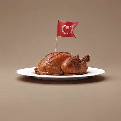 单词“turkey”的助记图片