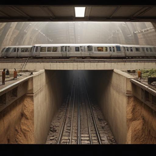 单词“underground”的助记图片