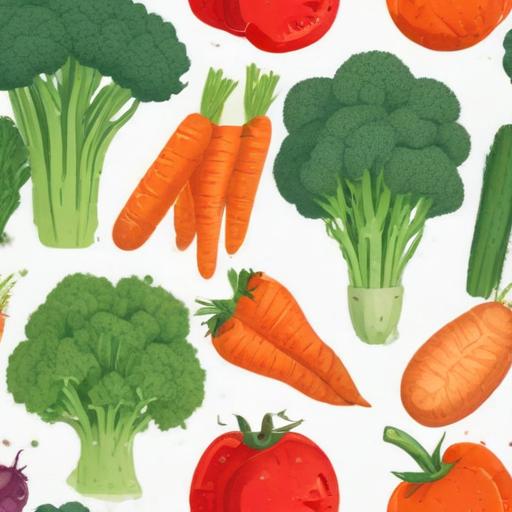 单词“vegetable”的助记图片