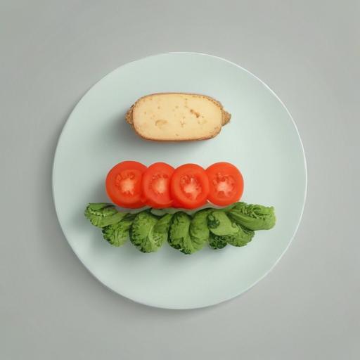 单词“vegetarian”的助记图片
