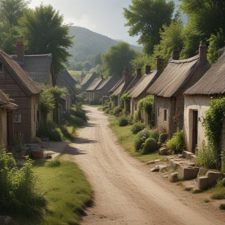 village - 更多图片 (modelslab_realistic_v2)