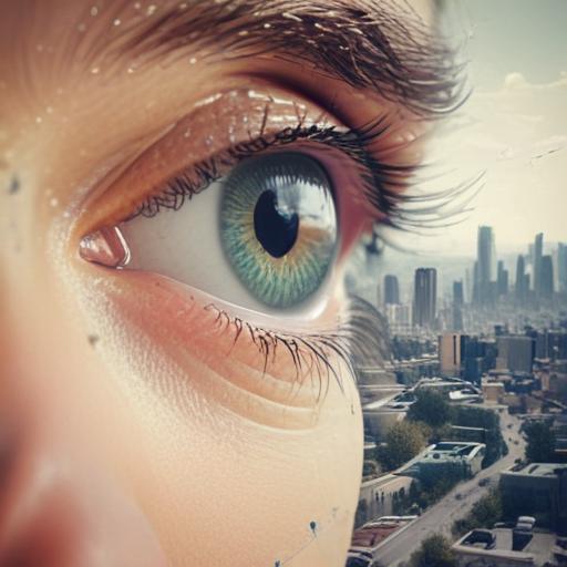 单词“vision”的助记图片