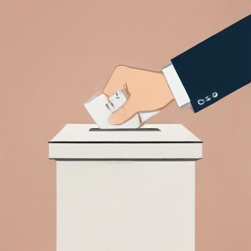 单词“vote”的助记图片
