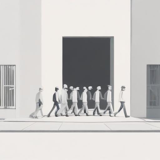 单词“walk out”的助记图片