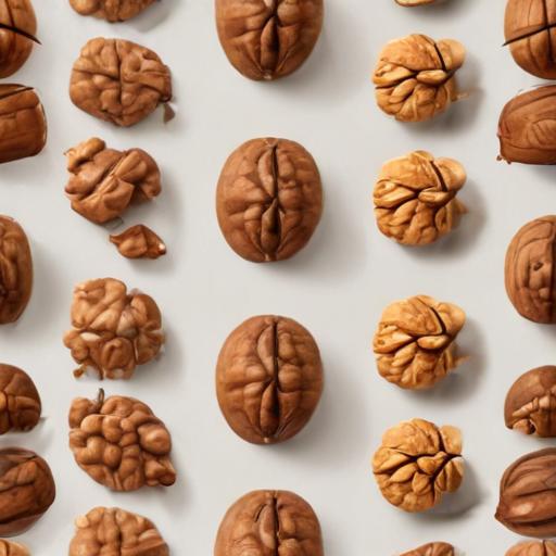 单词“walnut”的助记图片