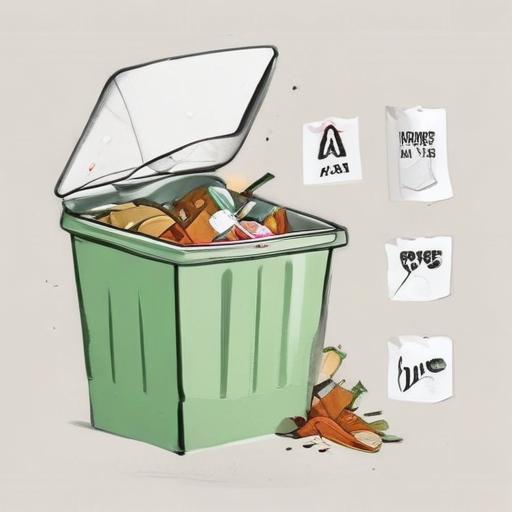 单词“waste”的助记图片