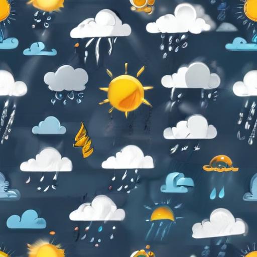 单词“weather”的助记图片