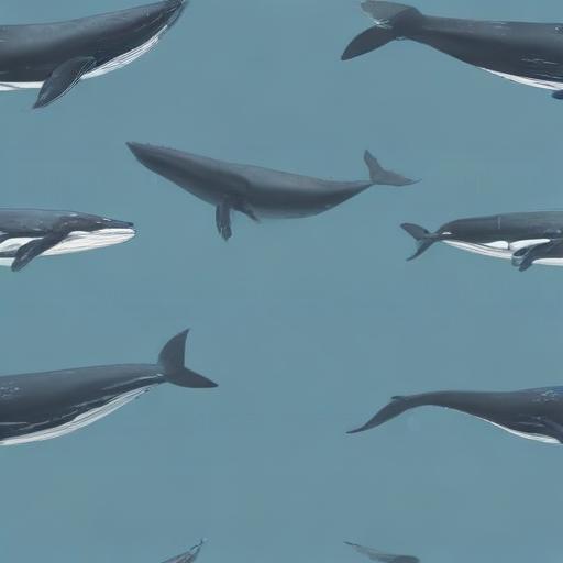 单词“whale”的助记图片