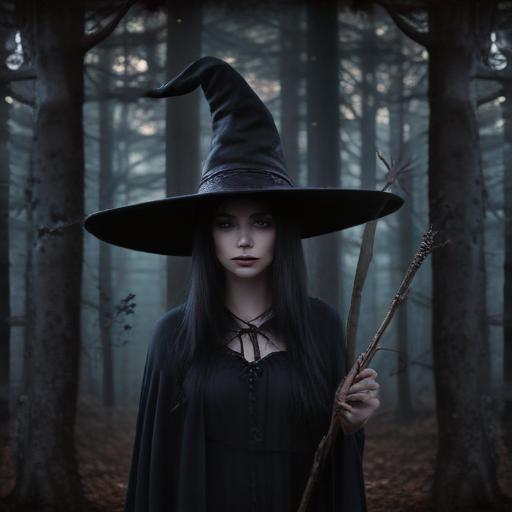 单词“witch”的助记图片