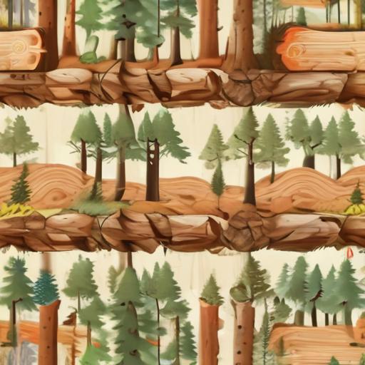 单词“wood”的助记图片