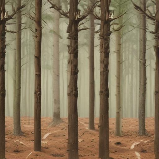 单词“woods”的助记图片
