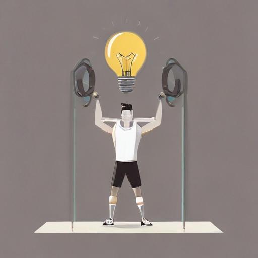单词“work out”的助记图片